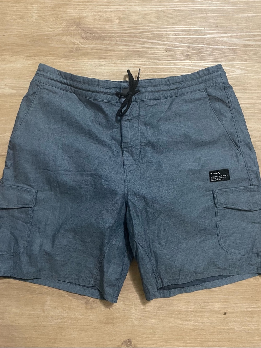 Hurley Slate Gray Men's Cargo Shorts